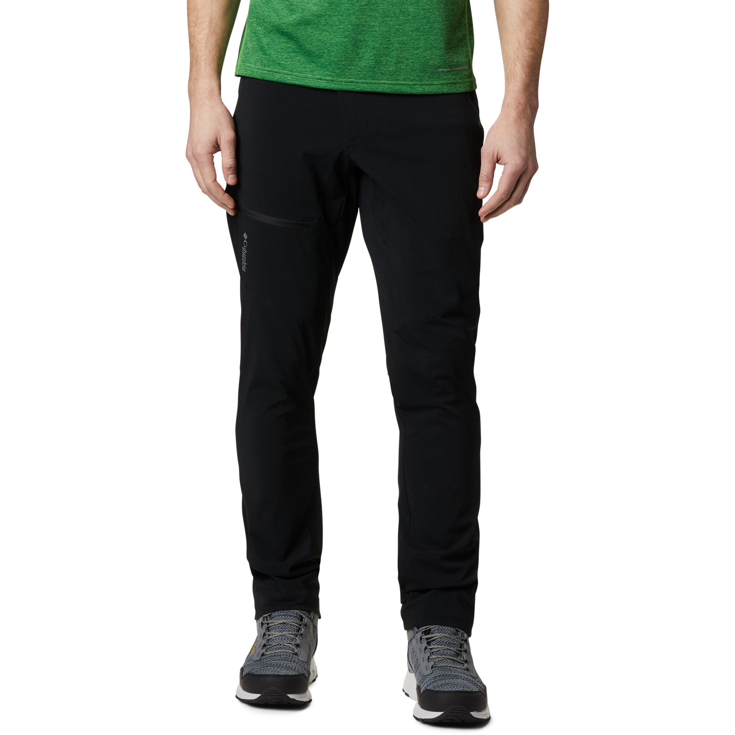 Columbia Titan Pass II Hose Herren Wanderhose schwarz Größe XXL Trekking Wasserabweisend Wasserabweisend