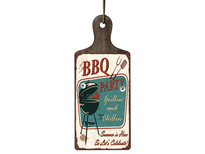 Planche Mural '' BBQ Party''