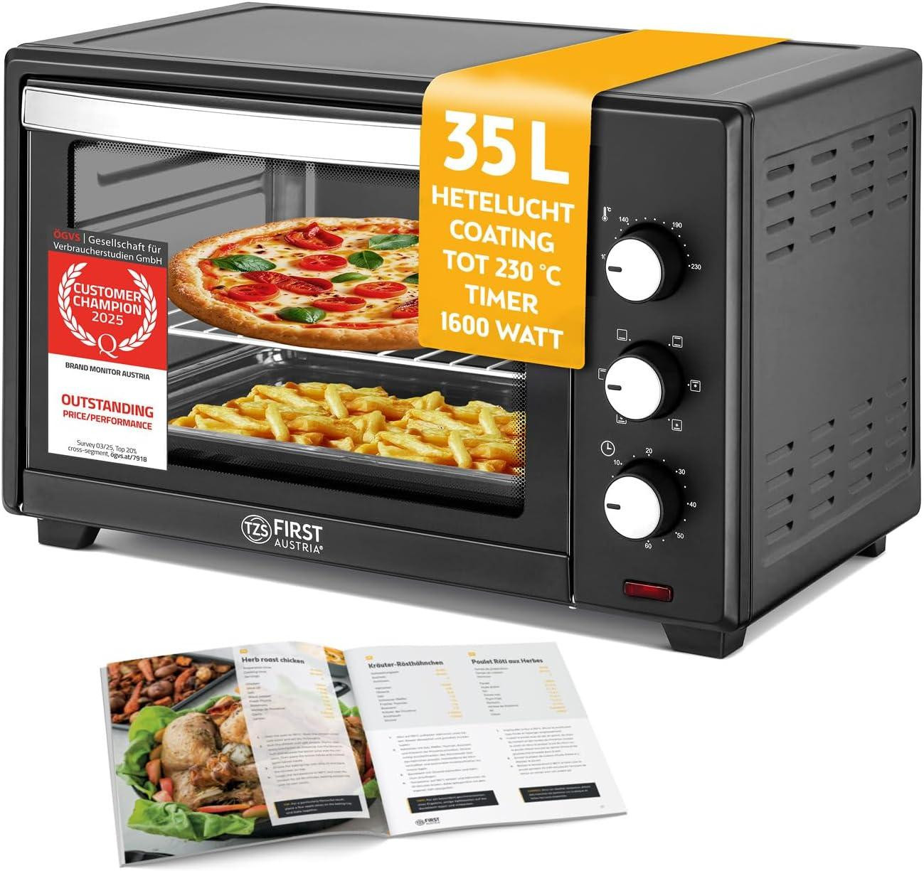 TZS First Austria Minibakoven 35L 1600W