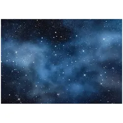 FOTOTAPETE Kosmos Sterne Blau 150x105 cm