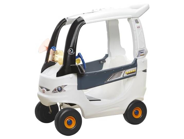 Little Tikes Adventure Rover - Aufsitzfahrzeug für Drinnen + Draußen mit Geräuschen, Antrieb durch Kind oder Eltern - Tolles Geschenk für Kinder, Kleinkinder, Jungen + Mädchen - Alter 1,5 bis 5 Jahre