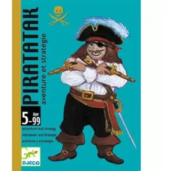Djeco: Piratatak – Piratenschlacht Kartenspiel - auf Ungarisch