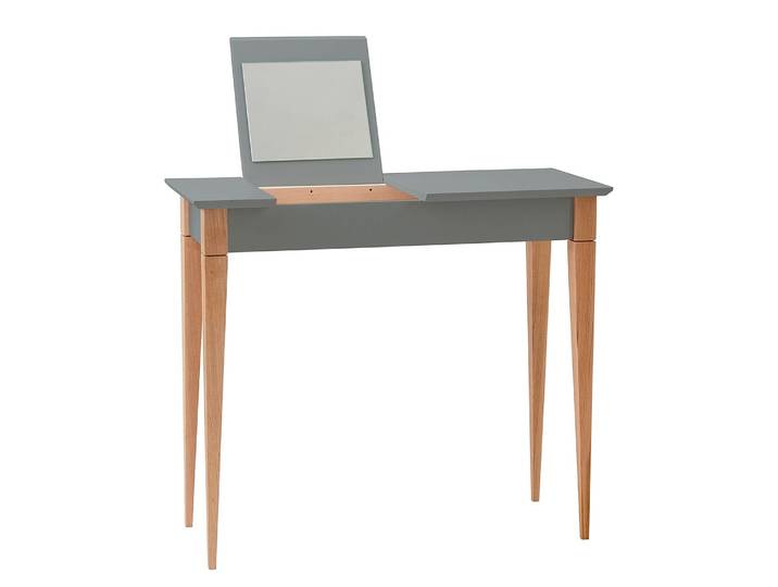 Coiffeuse 85cm Gris/Gris