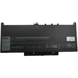 Dell 1W2Y2 (4 Zellen, 7080 mAh), Notebook Akku, Schwarz