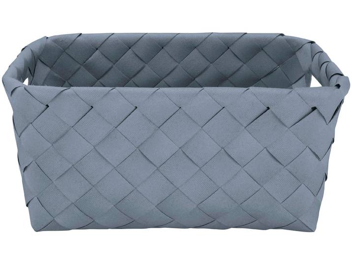 Aufbewahrungskorb KLEINE WOLKE Aspera , blau (mare), Polyethylen (PE), Aufbewahrungsboxen, Aufbewahrungskorb