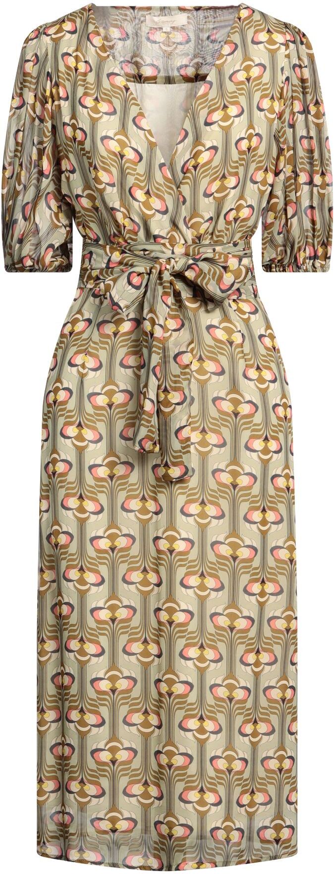 Is Coming Vestido midi Mujer Verde S Mujer