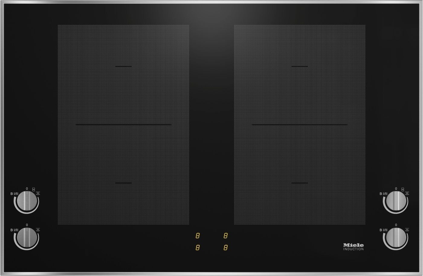 Miele KM7174FR autarkes 80 cm Induktions Kochfeld/Herdplatte 4 Zone(n) 11128620