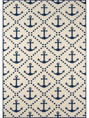 Momeni Baja Anchors Indoor Outdoor Rug