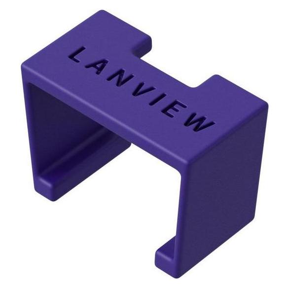 Lanview SmartClicks Clips 20pcs Purple (LVT-SC-P)