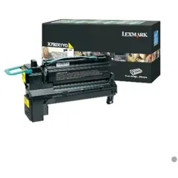Lexmark Toner X792X1YG yellow