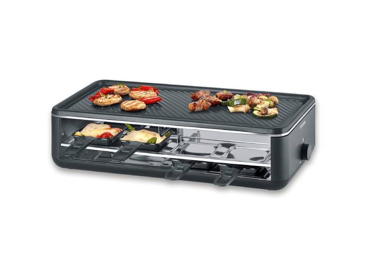 Severin Gourmetstel RG2365 Racletteset Zwart