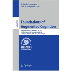 Foundations of Augmented Cognition, Fachbücher