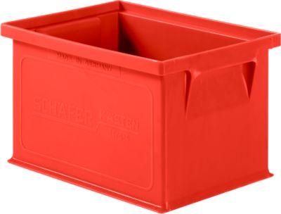 Stapelkasten 14/6-4, 40 Stück, Kunststoff, 2,5 l, rot