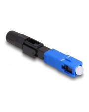 Delock LWL Schnellverbinder SC Simplex Stecker UPC feldkonfektionierbar Glasfaser (87990)