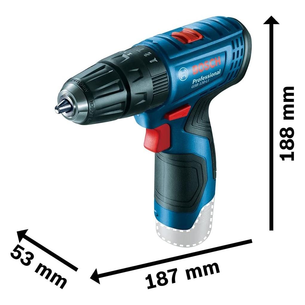 Bosch Professional GSB 120-LI (Bohrschrauber) (3165140956024)