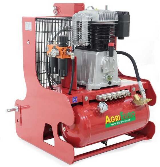 AgriEuro TOP-LINE Compresseur avec attelage 3 points AgriEuro Tractor 900 récolte des olives et taille