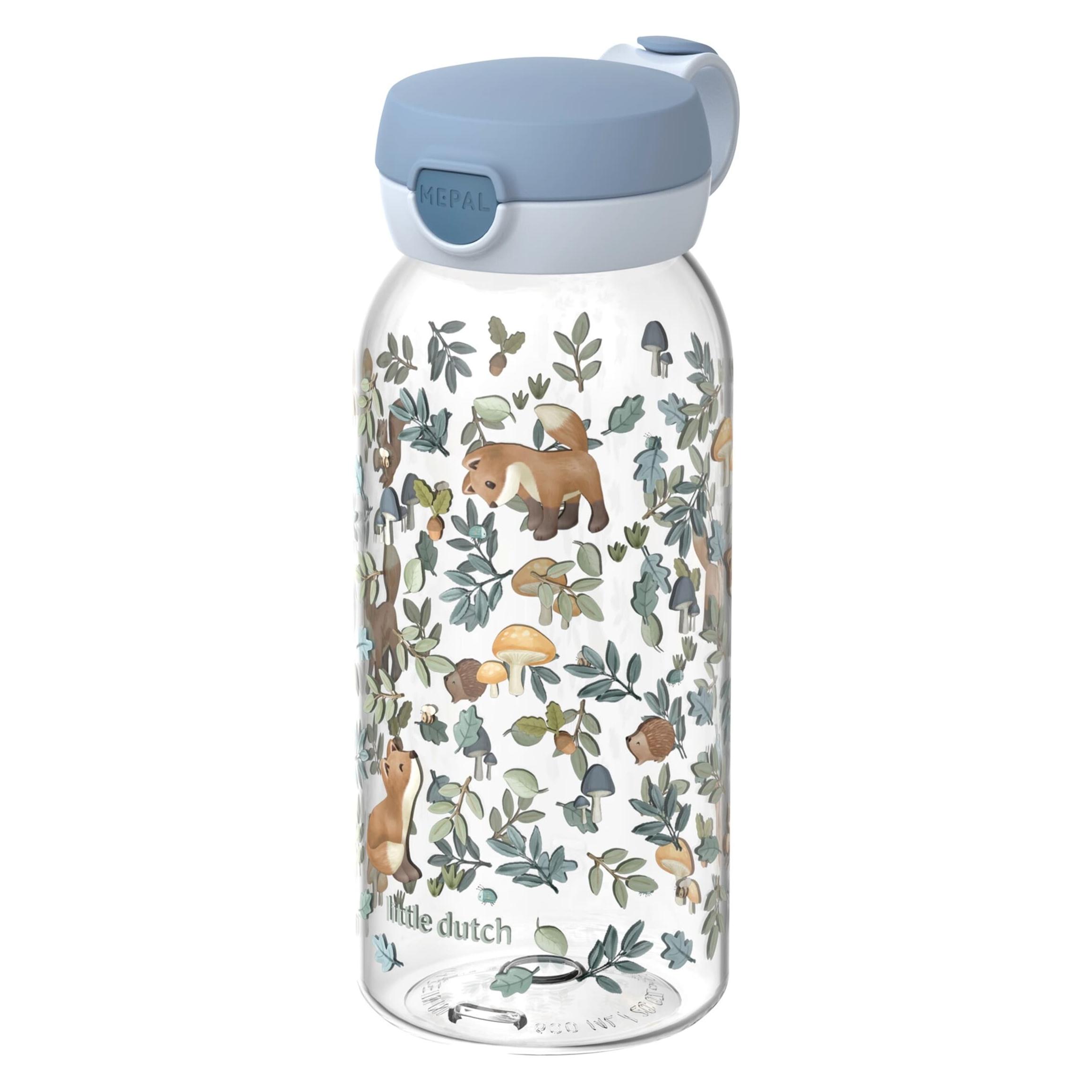 Mepal Flip-Top Campus 600ML Forest Friends Wasserflasche (0.60 l) (8413622-8720294070917)