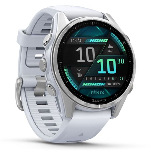Garmin fenix 8 (43mm) steinweiß/silber