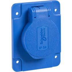 Schneider Electric PKS62B Einbau-Steckdose IP54, IK08 Blau