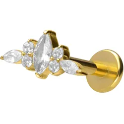 Titan Labret mit Innengewinde DESIGN