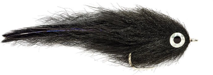 Fulling Mill Black Brushy 6/0