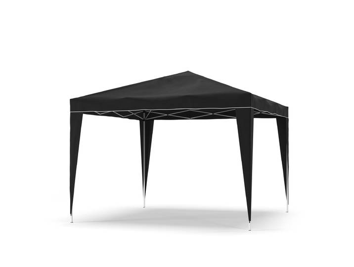 Faltpavillon MELODY 3 x 3 m schwarz