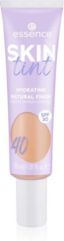 essence SKIN tint lightweight tinted moisturiser SPF 30 shade 40 30 ml