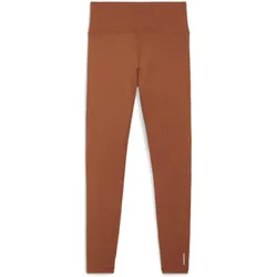 Puma, Damen, Tights, W Train Cloudspun Rib Tight (XS), Braun