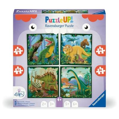 Kinderpuzzle 25, 36, 42, 56 Teile - Puzzle UP! Dinosaurier