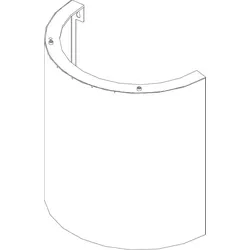 Frontbl. oben stahlgrau Columna - 8738803781