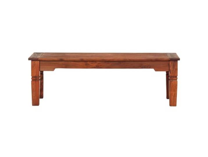 HKLGBVCR Couchtisch aus massivem Akazienholz, 110 x 50 x 35 cm, tropisches Holz