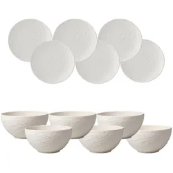 Villeroy & Boch, Geschirrset, Bowl Set Manufacture Rock