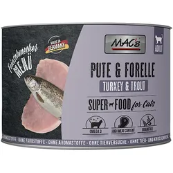MAC ́s CAT Feinschmecker Pute und Forelle 6x200 g