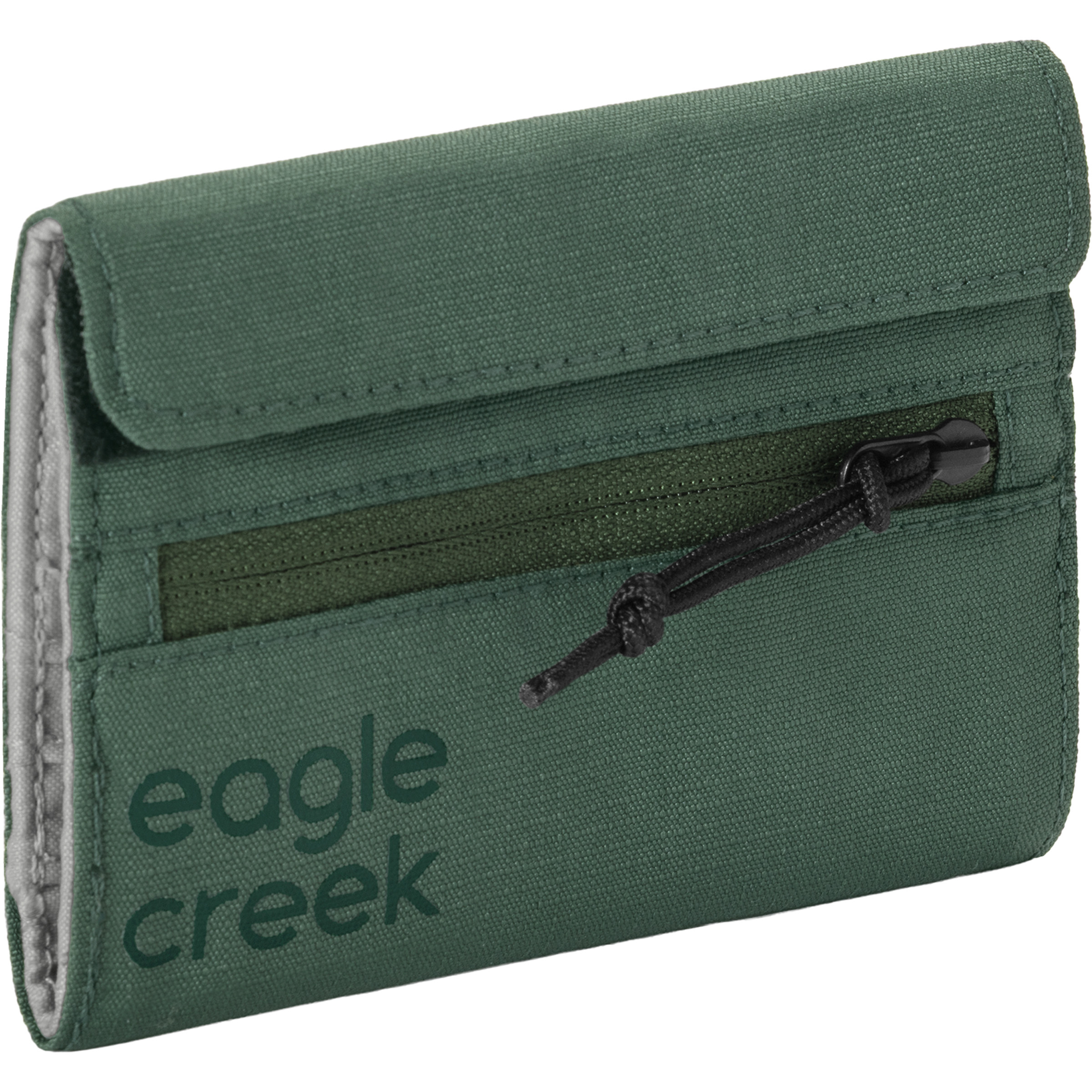 Eagle Creek Stash RFID Tri-Fold Geldbeutel Reisegeldbeutel gruen Lifestyle