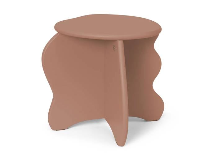Ferm Living Tabouret Slope Rose