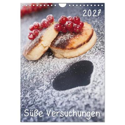 Süße Versuchungen / Geburtstagskalender (Wandkalender 2027 DIN A4 hoch), CALVENDO Monatskalender