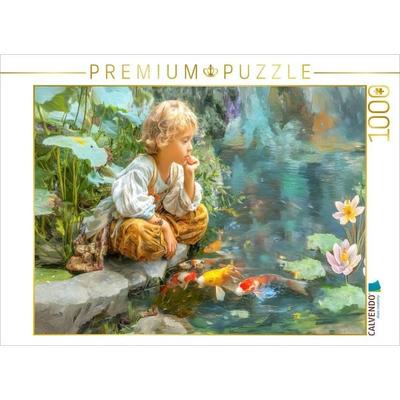 CALVENDO Puzzle Kois | 1000 Teile Lege-Größe 64x48cm Foto-Puzzle für glückliche Stunden