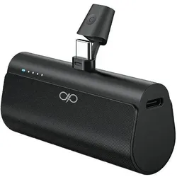 Force Power 5000mAh Powerbank Connect and Go (5000 mAh, 20 W), Powerbank, Schwarz