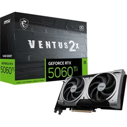 MSI GeForce RTX 5060 Ti 16G Ventus 2X OC Plus, 16GB GDDR7