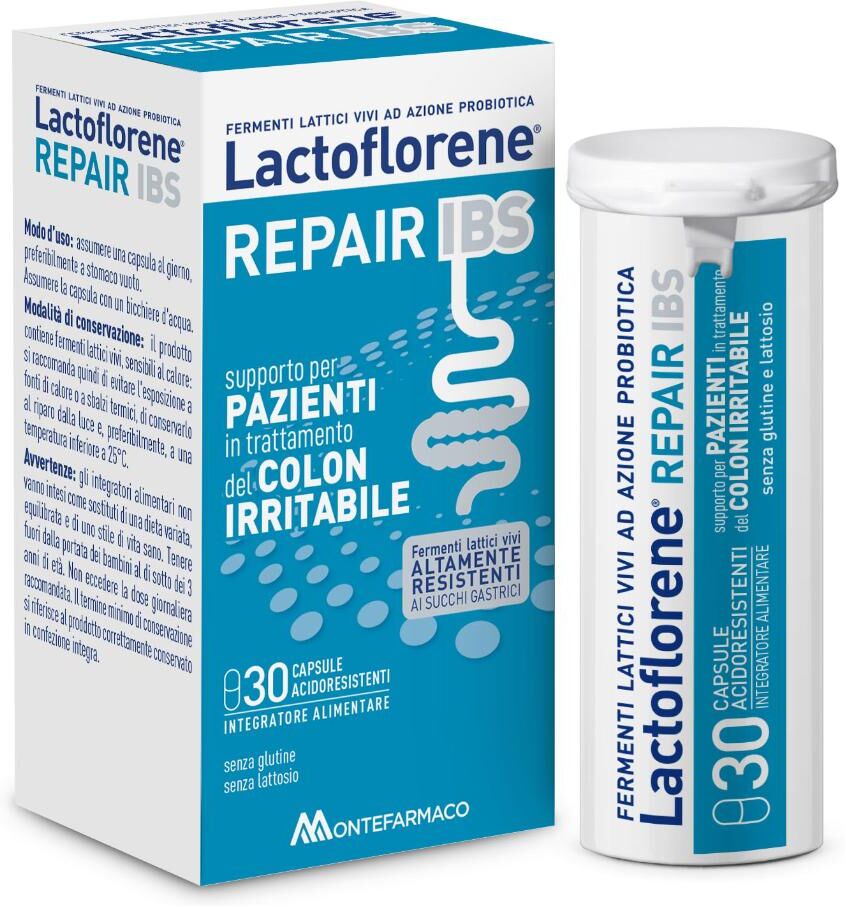 MONTEFARMACO OTC SpA MontefarmacO, Lactoflorene Repair Ibs, 30 Capsule