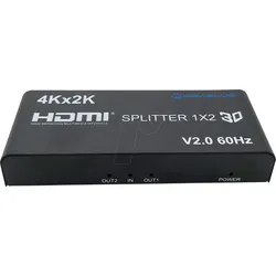 GBL HDMIGB/002 - GigaBlue Ultra 4K HDMI HDR Splitter 1in-2out 4K 60Hz