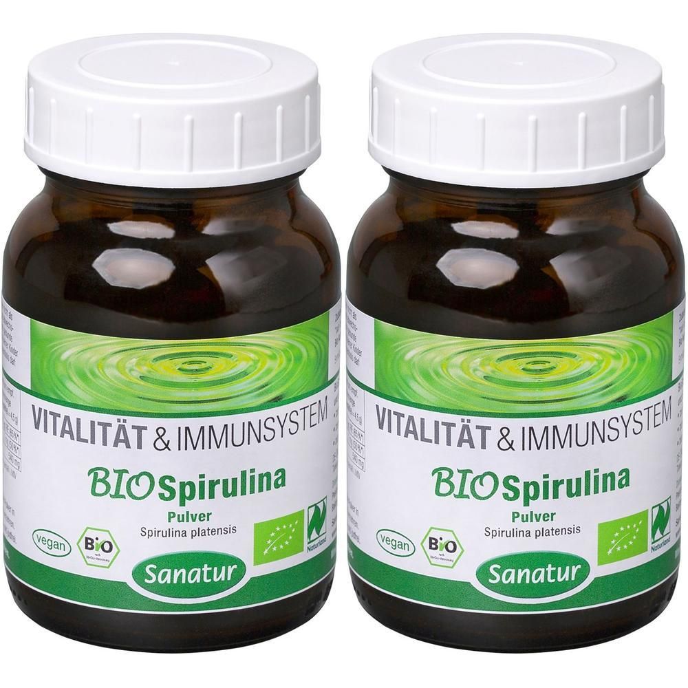Spirulina BIO Pulver 2x 2x125 g
