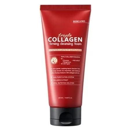 Bergamo Triple Collagen oczyszczająca pianka do twarzy 120ml (120 ml) (39134182)
