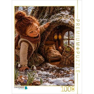 CALVENDO Puzzle Das kleine Waldwunder | 1000 Teile Lege-Größe 64x48cm Foto-Puzzle für glückliche Stunden