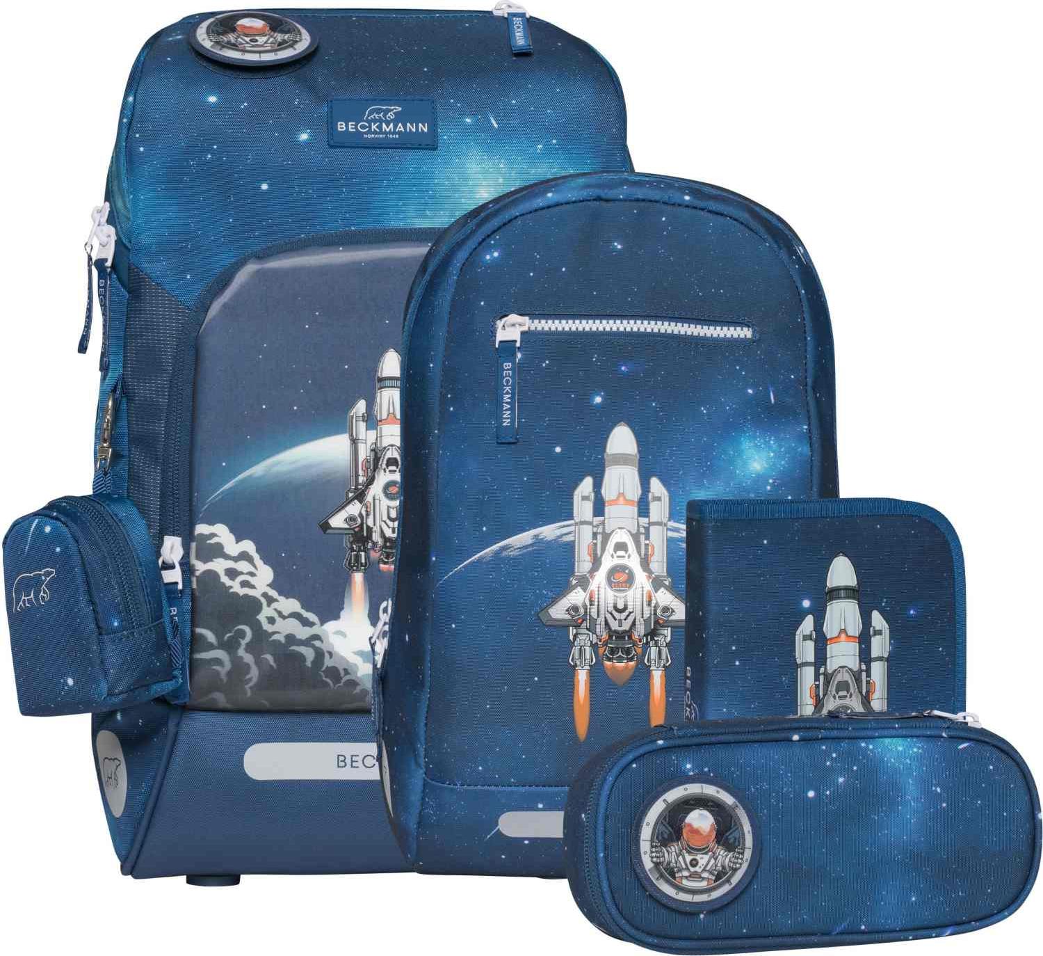 Beckmann Active Air FLX Schulrucksack Set 6-tlg. Space Mission