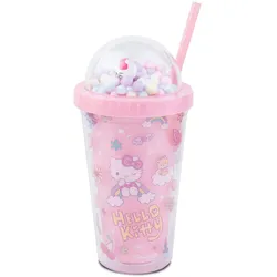 CoolPack Trinkbecher mit Deckel Hello Kitty pastell-pink