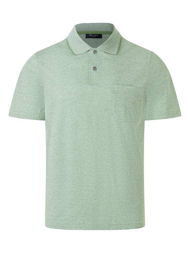 Maerz Muenchen Poloshirt in Hellgrün - 60