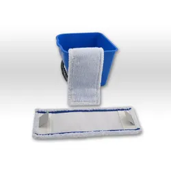 Axis Line Wischmop raue Fliesen / rutschfeste Beläge - spezial Microfaser Mop 50cm Tasche Lasche
