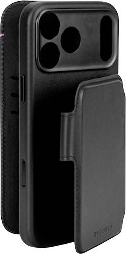 Decoded Silicone Detachable Wallet Wallet iPhone 17 Pro Schwarz D26IPO17PDW5BK