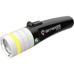 Skywoods 761086664875 LED Taucherlampe 2000 lm akkubetrieben Schwarz